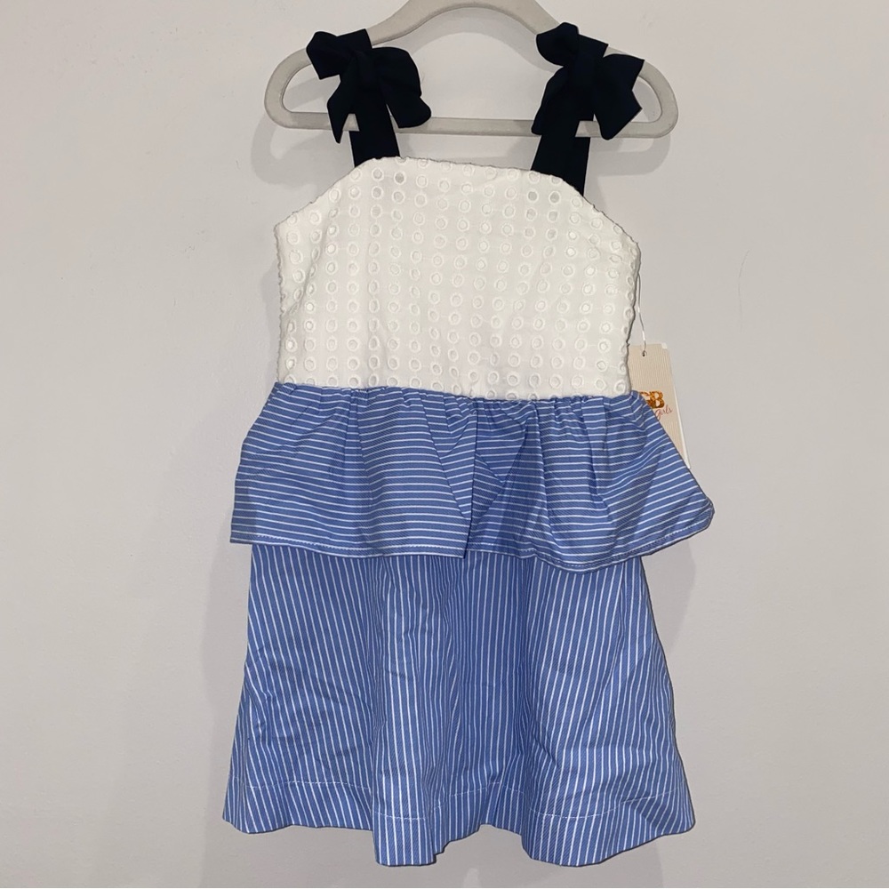 Eyelet Lace Ruffle Dress - Picture 5 of 8